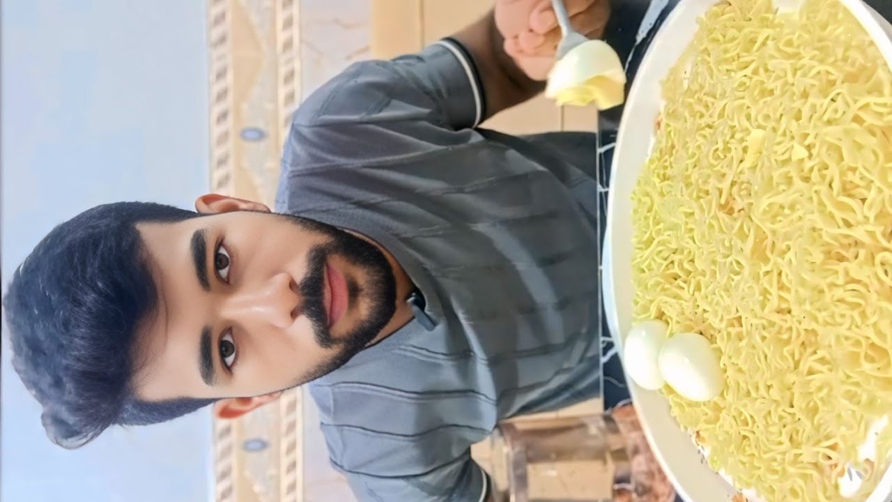 اندومي وبيض اطيب اكله 😋