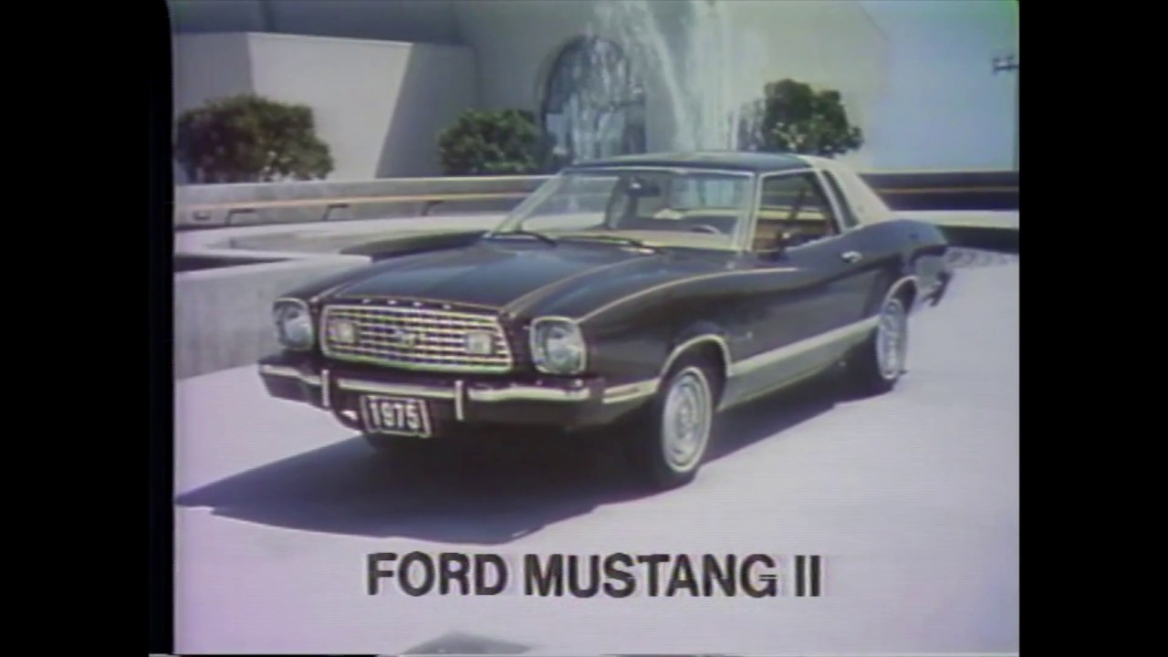 1975 Ford Mustang Commercials