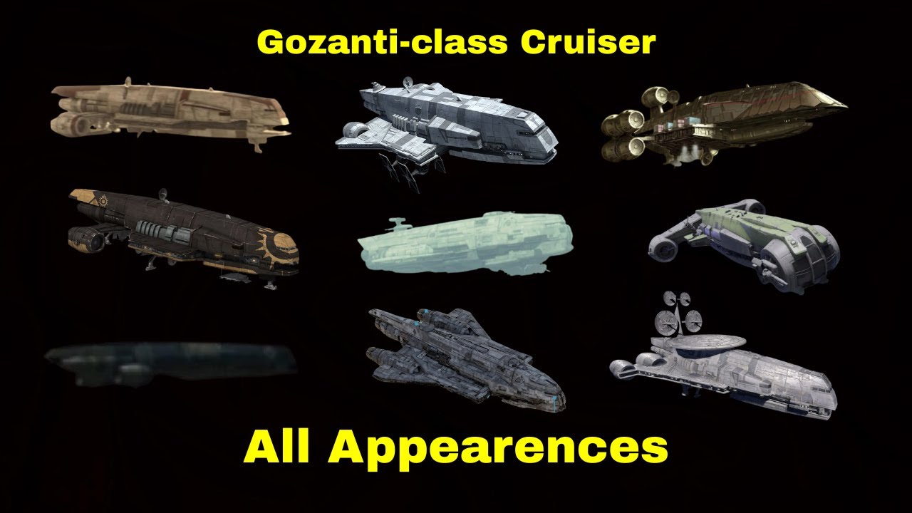 Gozanti-class Cruiser | All Appearances