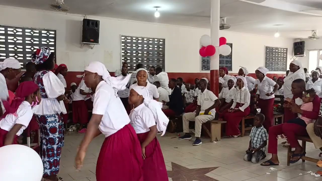 Animation de la chorale les chérubins 