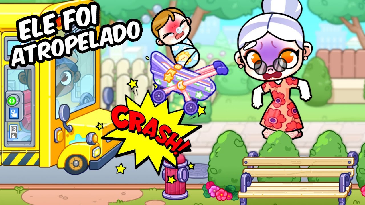 O BEBÊ ENZO FOI ATROPELADO PELO ÔNIBUS DE AVATAR WORLD - HISTORINHA AVATAR WORLD