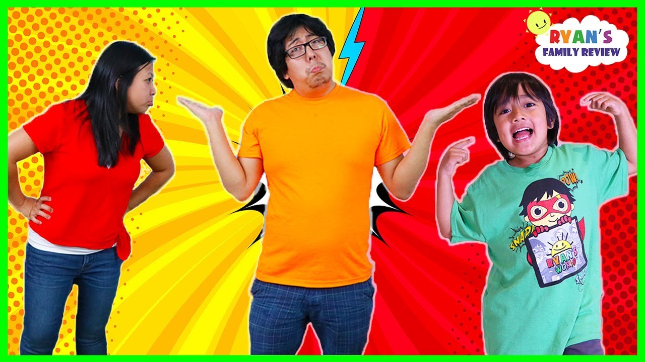 Who knows Me Better Challenge Ryan vs Mommy!!!