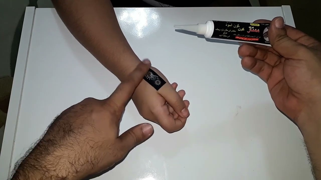Hint kınası ile d&ouml;vme yapımı | En ucuz d&ouml;vme | Evde d&ouml;vme yapımı | Tatoo | British | Indian Henna