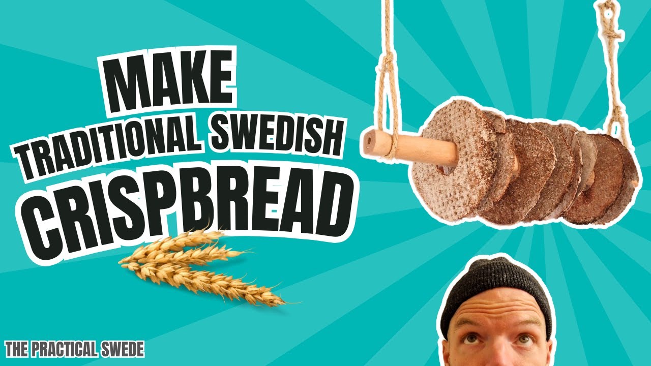 Making Traditional Swedish Crispbread - knäckebröd