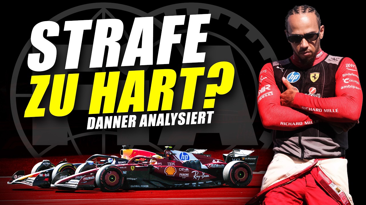 Hamilton-Strafe zu hart? Danner analysiert umstrittene Mexiko-Zwischenfälle!