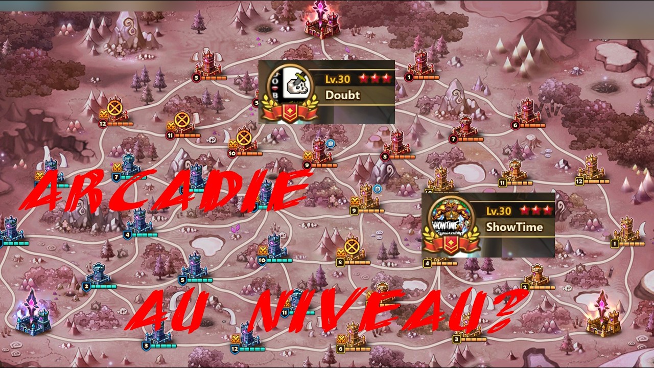 J'auto des joueurs R4 !? - Si&egrave;ge G3 - Arcadie VS Doubt VS ShowTime   - Summoners War