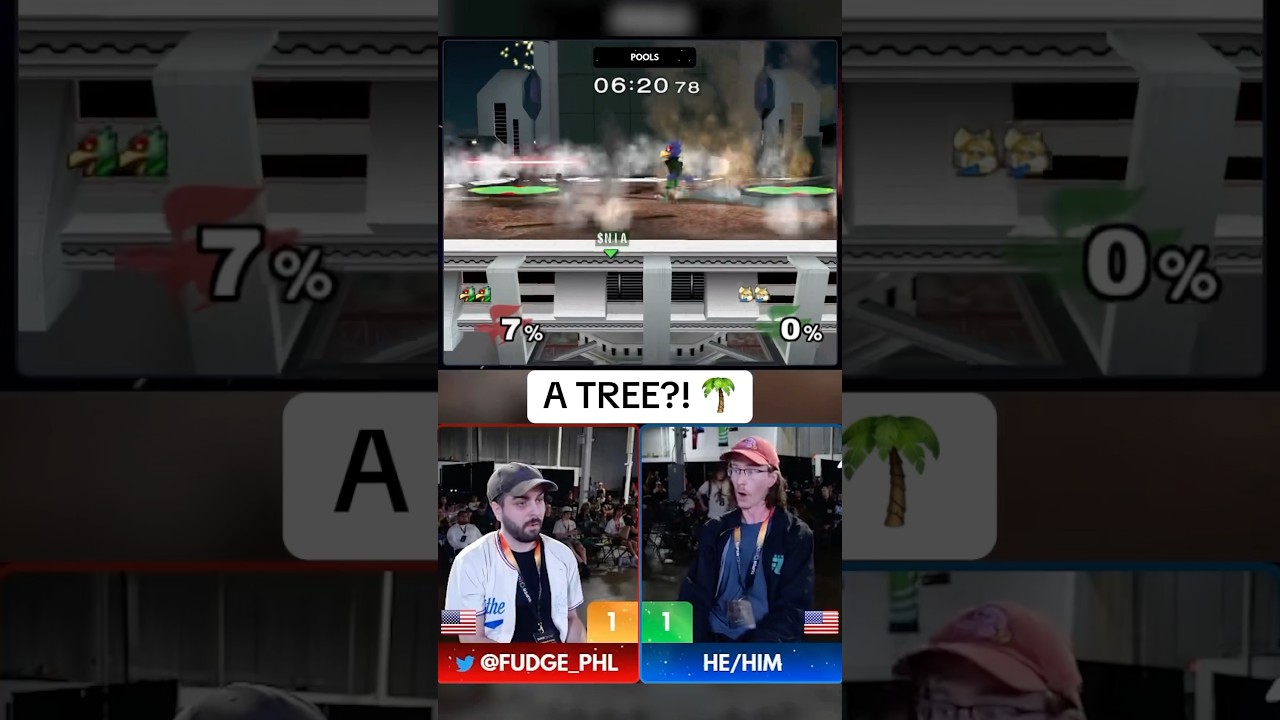 MASSIVE GLITCH AT THE BIGGEST MELEE TOURNAMENT 😱