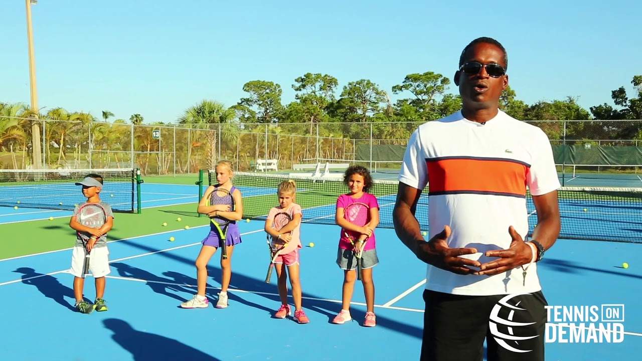 Tennis Drills for 8 and under Part 3