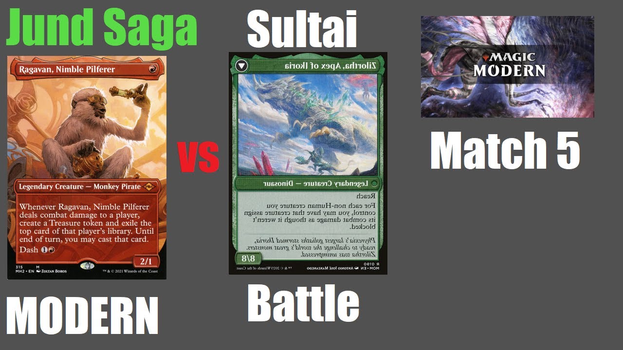 M5 Sultai Battle vs Jund Saga | Battle