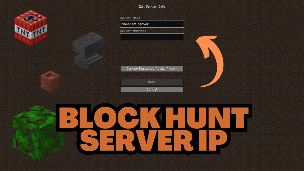 Minecraft Block Hunt Server IP 2025