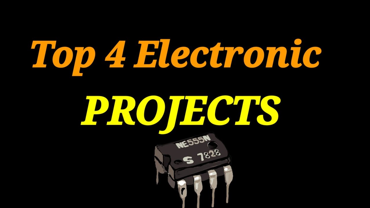 Top four 555 timer IC projects !! #diyprojectsideas @Shaktitechshakti