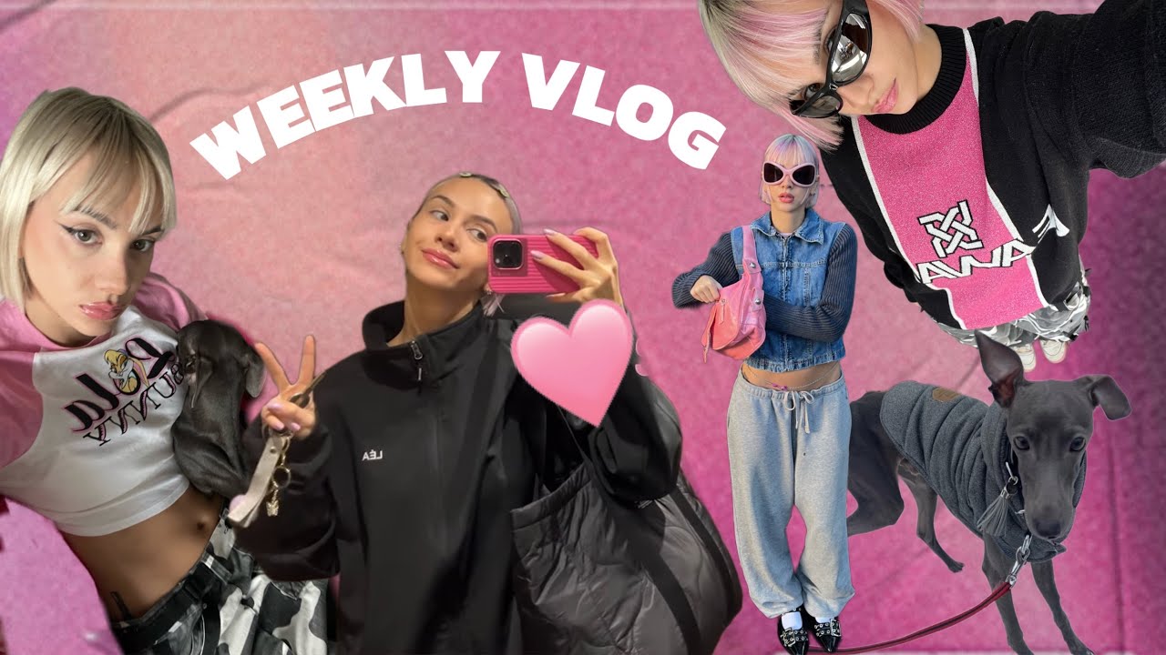 WEEKLY VLOG : une semaine dans ma vie de FASHION DESIGNER 🎀