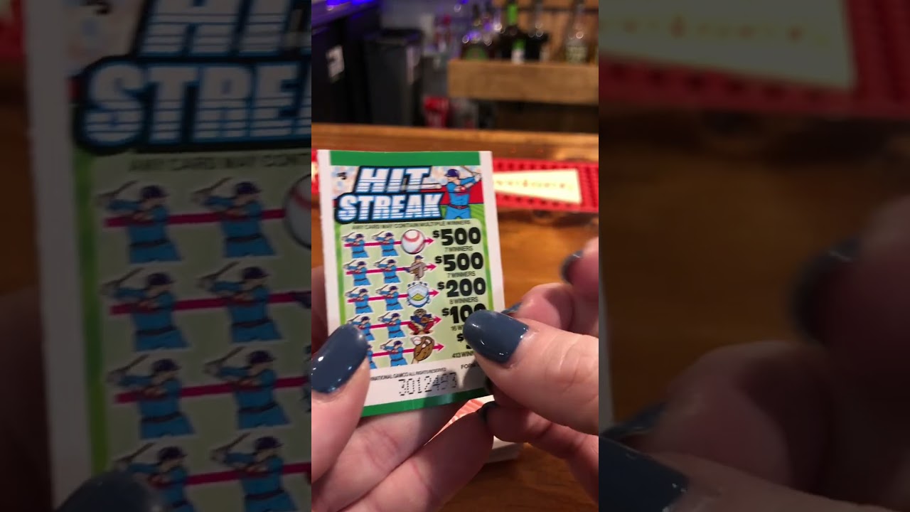 $5 hit streak box - “you are pulling like a savage” background pull tab conversation 😂 #pulltabs 