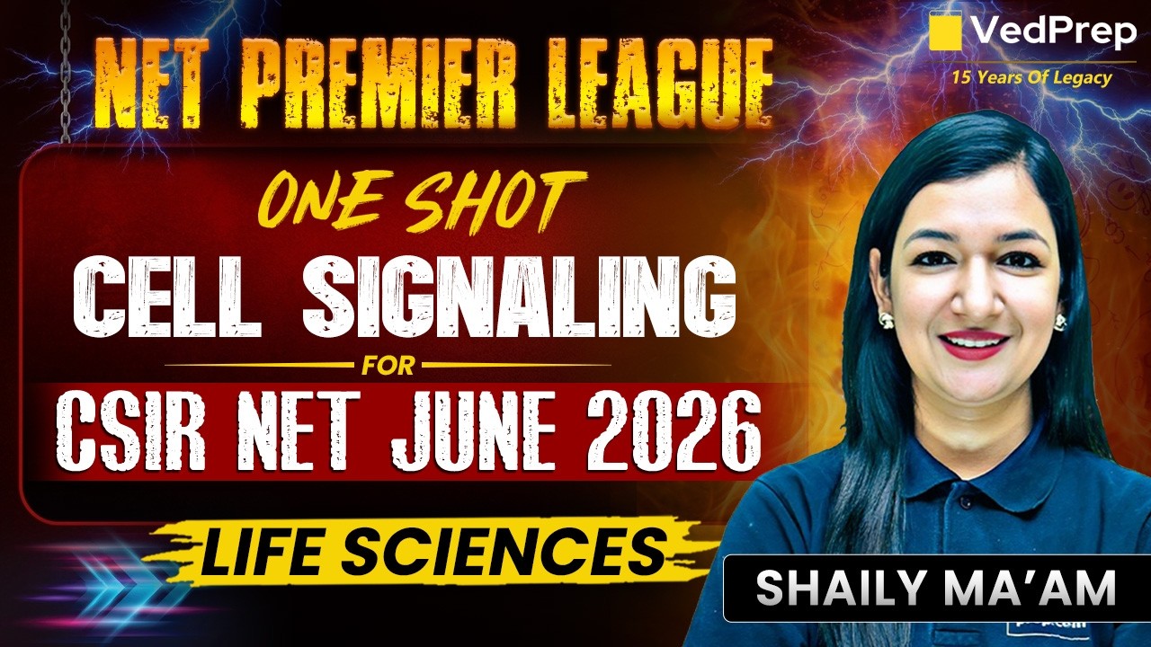 Cell Signaling Complete ONE SHOT | CSIR NET Life Sciences June/July 2026 | NPL 2026 Series | VedPrep