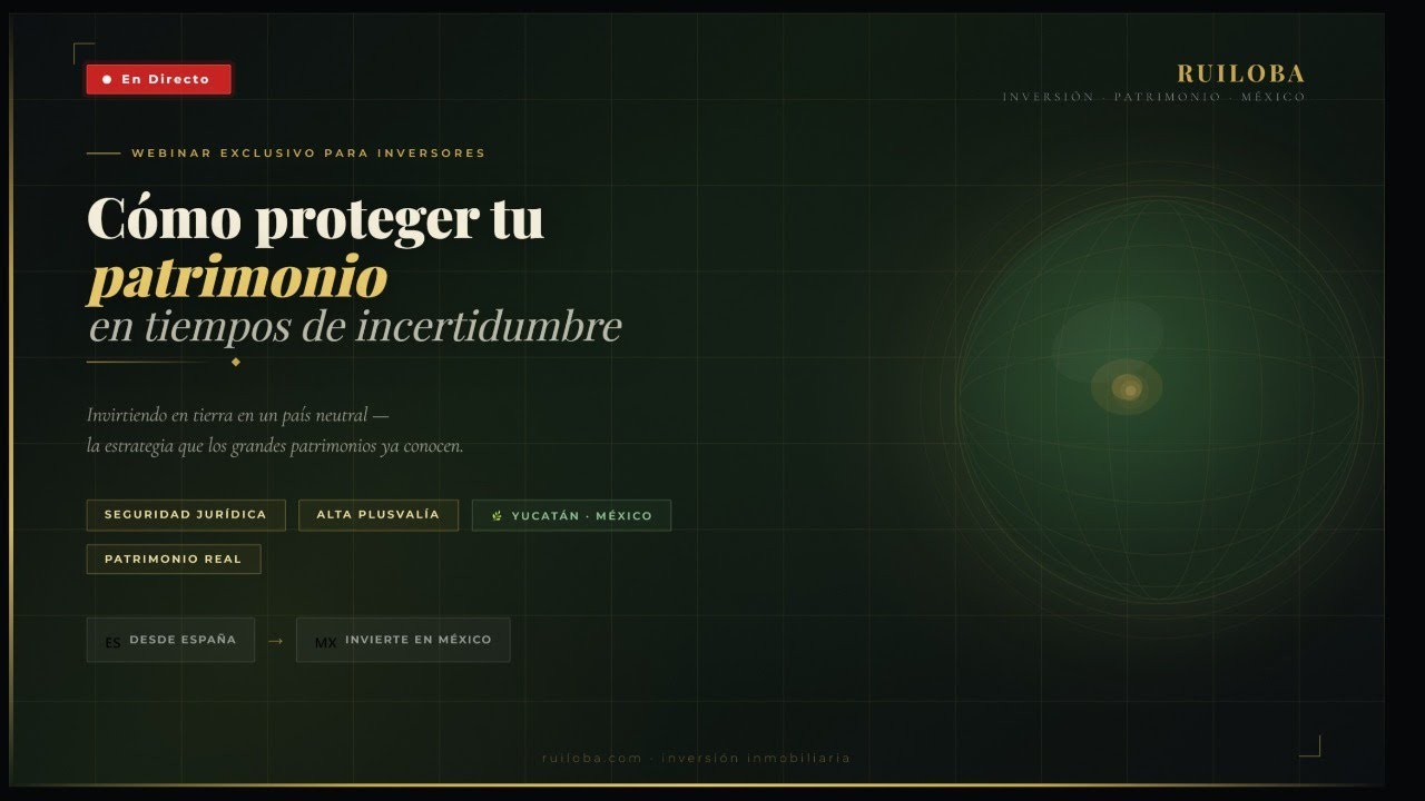 Proteger tu patrimonio en tiempos de conflicto bélico invirtiendo en tierra en un país neutral