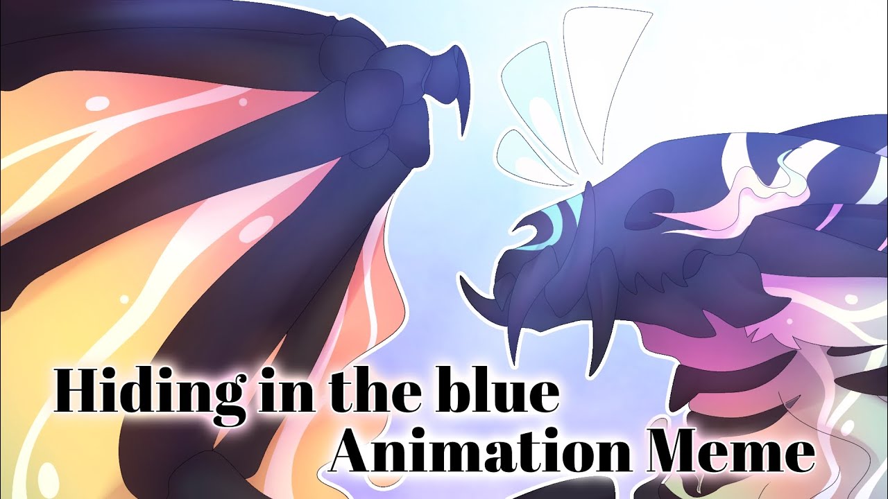 Hiding in the blue || Animation meme || Creatures of sonaria (TW: flashing lights)