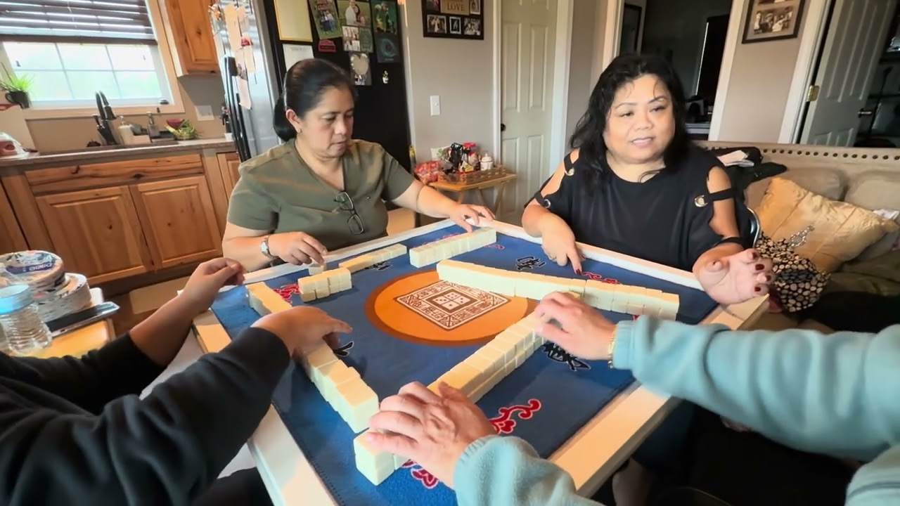 Mahjong Game #31: First Time Playing Mahjong? Pinoy Teachers from Arkansas Learned How