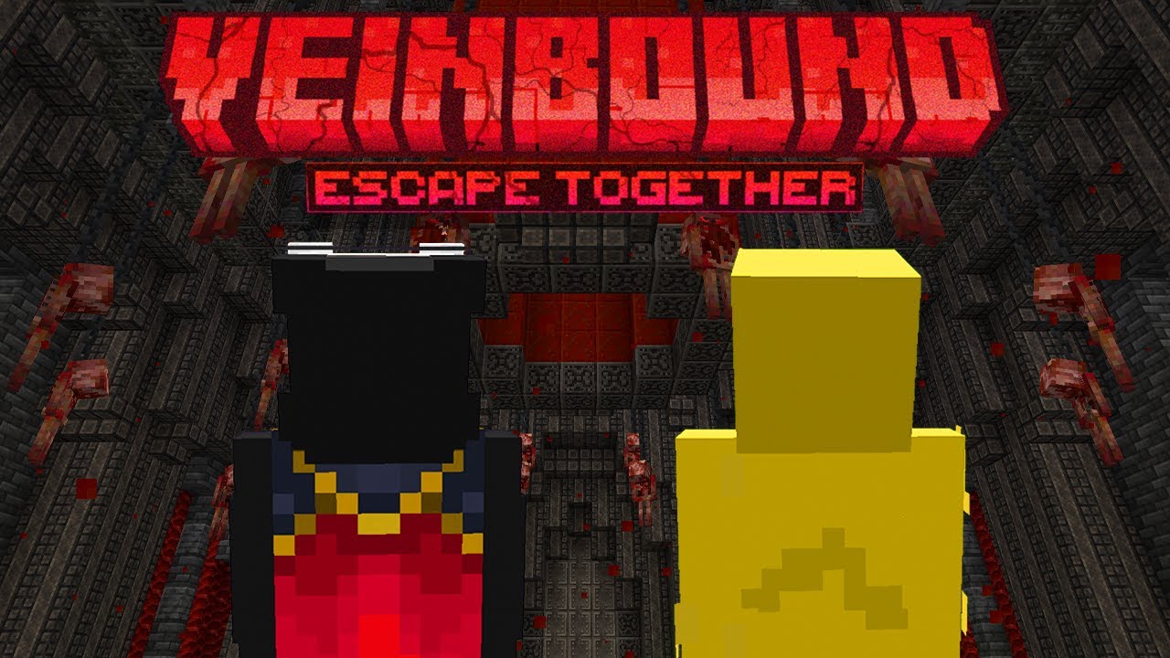 Minecraft ama KORKU HARİTASINDAN Ka&ccedil;maya &Ccedil;alışıyoruz... (VEINBOUND)