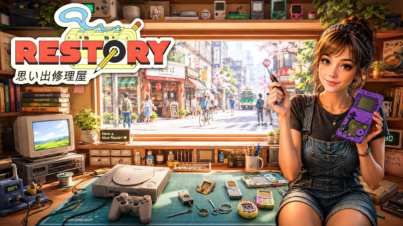 Chill Electronic Repair Simulator - ReStory | Long Gameplay | No Commentary