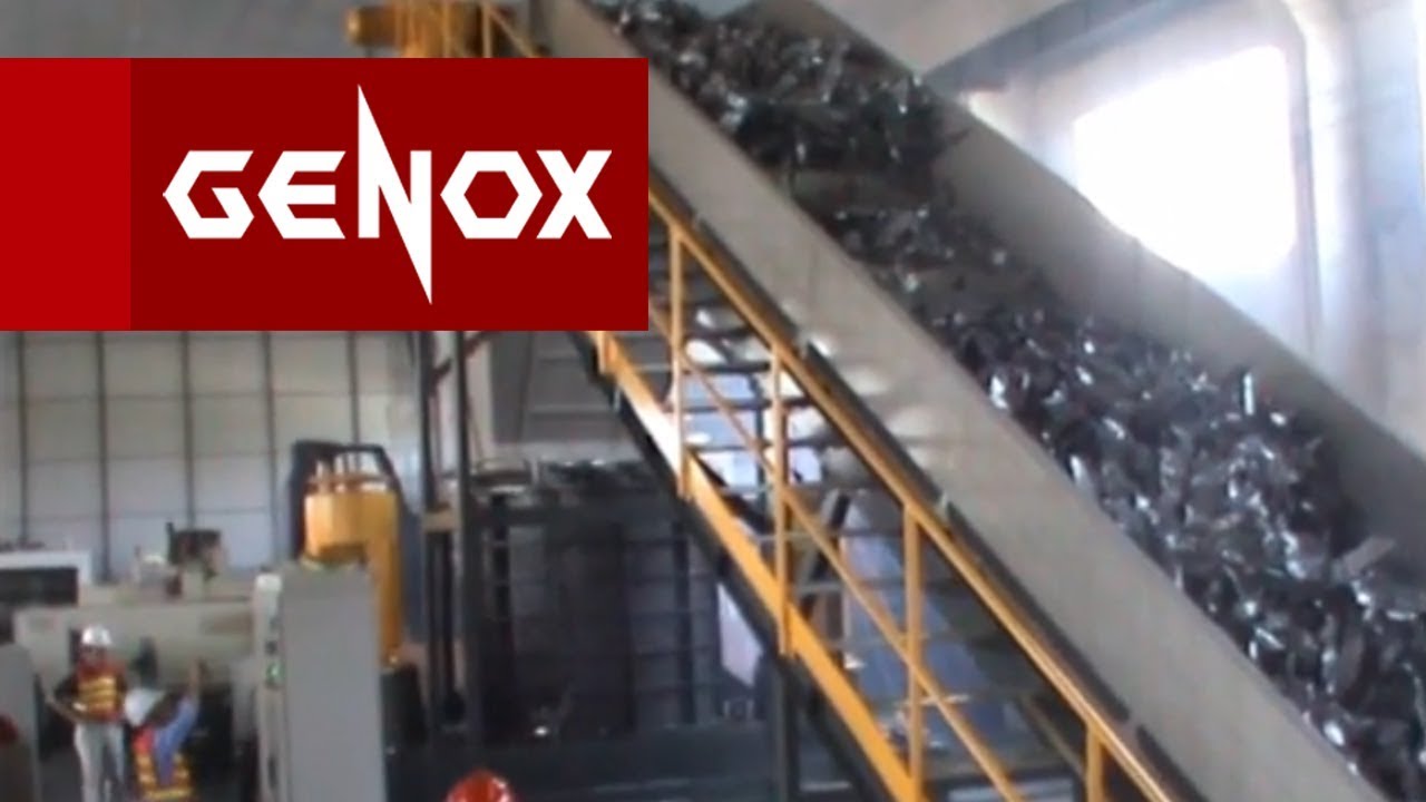 Metal Recycling Line | Scrap Metal Shredding | Shredder Manufacturer- Genox Recycling Tech