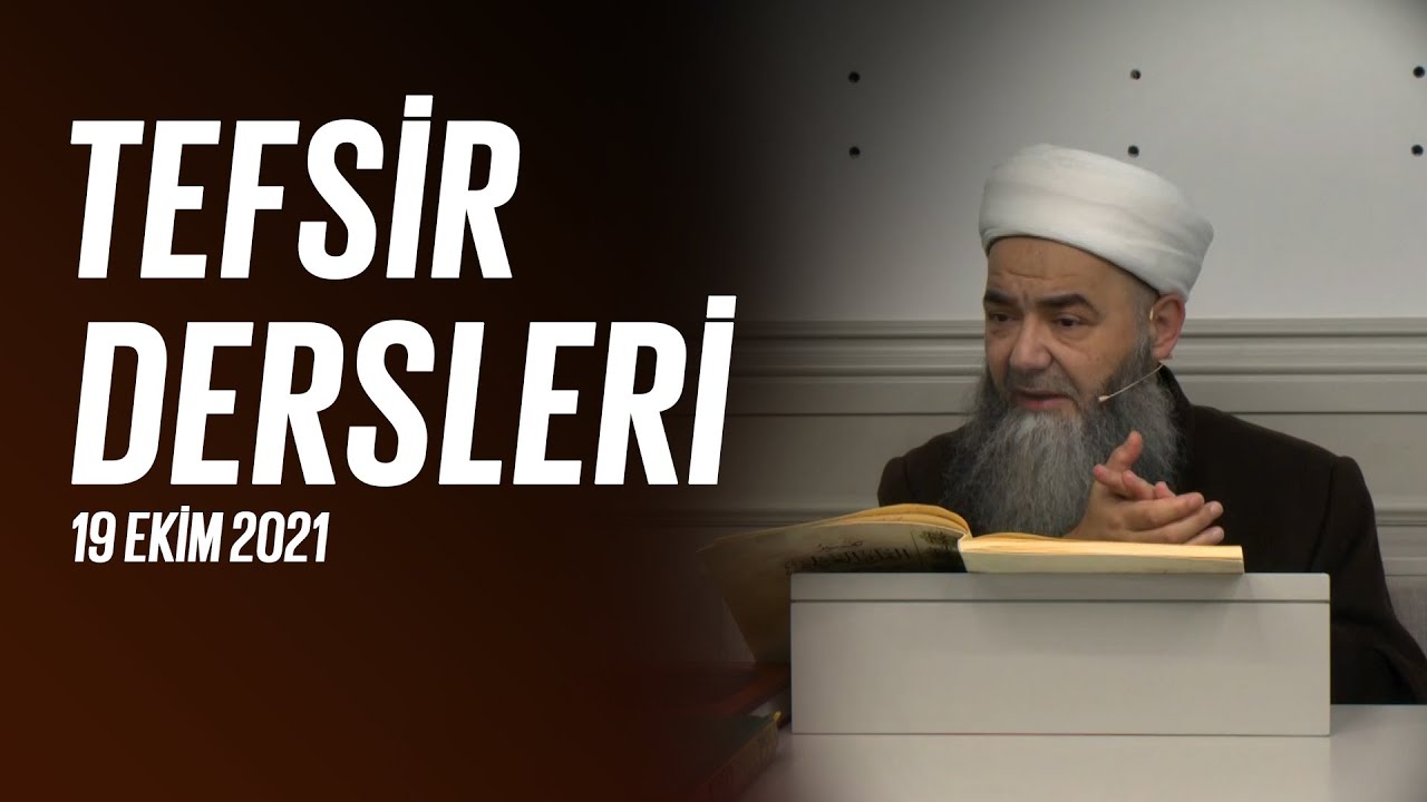 İbnü Kesîr Tefsîri'nden Tefsîr Dersleri (el-Mülk Sûresi, 13-15. Âyetler) 5. Bölüm 19 Ekim 2021