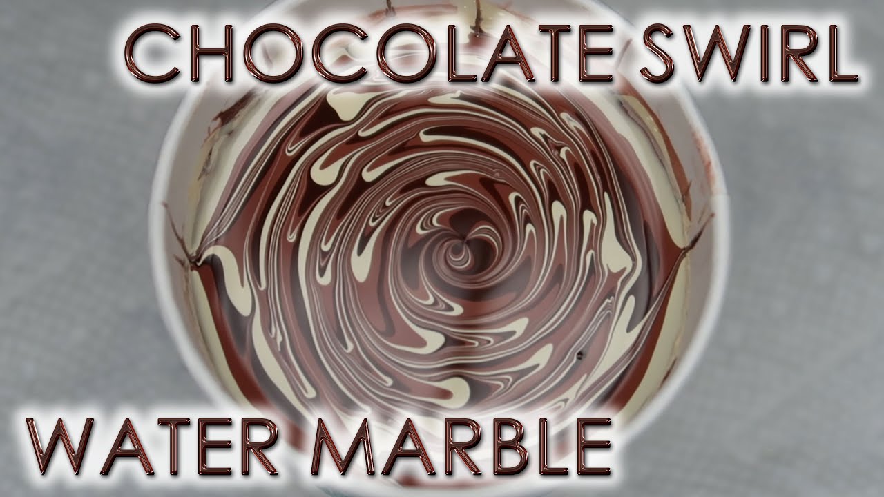Chocolate Swirl | Water Marble March 2024 | DIY Nail Art Tutorial | MSLP