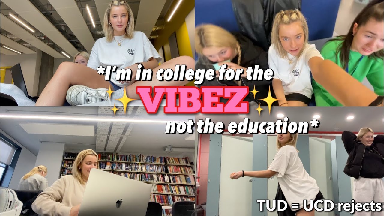 College Day In My Life In Dublin (TUD Event Management)