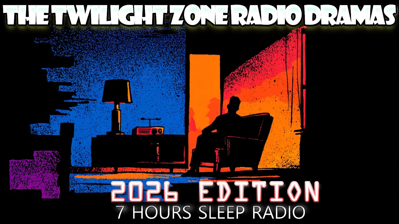 Twilight Zone Radio Dramas | 7 Hours | A Nice Place to Visit & Other Nightmares (2026 Edition)