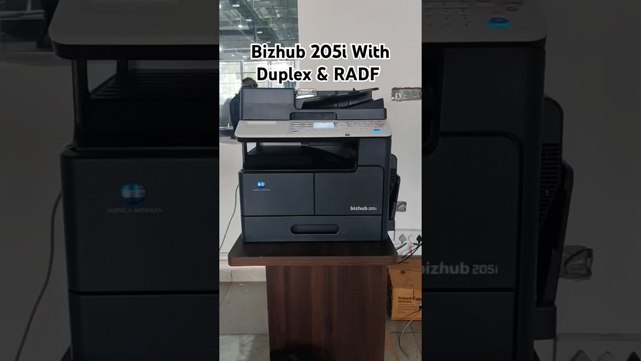 Konica Minolta Bizhub 205i With Duplex & RADF 
