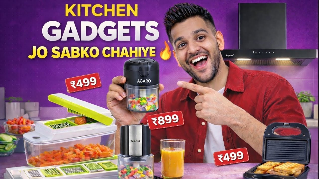 9 Amazing new kitchen gadgets you can buy on Amazon | kitchen Gadgets under Rs 90 , Rs 500, Rs 1k 