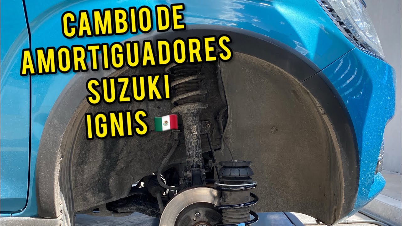 Cambio de amortiguadores Suzuki Ignis (2018-2024)