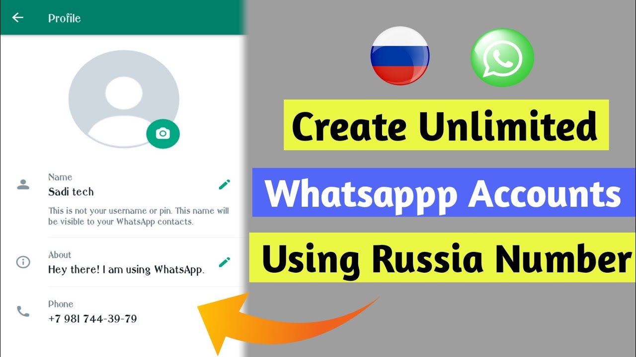 How To Get Russia Phone Numbers For Whatsapp in 2022-23 || Create Unlimited Fake Whatsapp Accounts