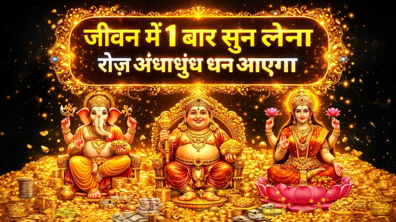 1 बार बजा दो यह धन प्राप्ति मंत्र | इतना पैसा आएगा $ देखकर चौंक जाओगे!