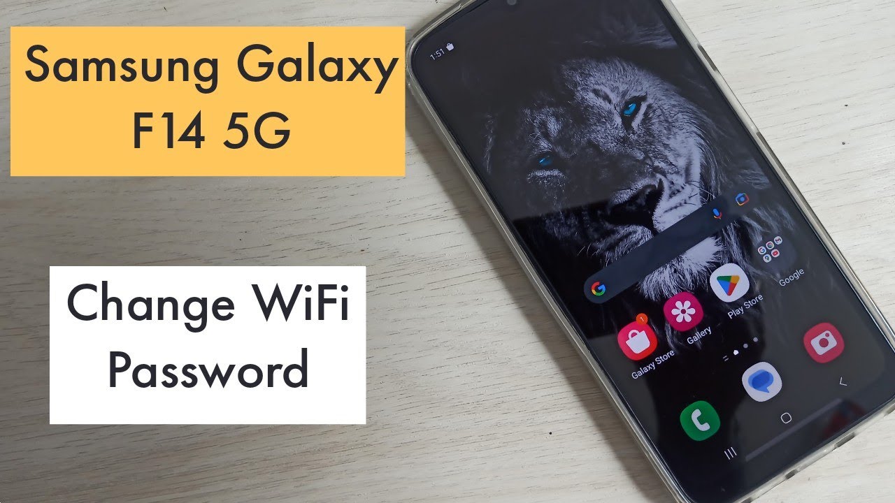 Samsung Galaxy F14 5G: как изменить пароль Wi-Fi