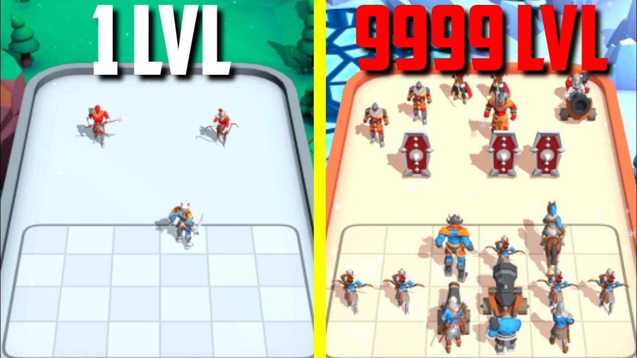MAX LEVEL in Merge Master: Battle Simulator Game (Part 4)