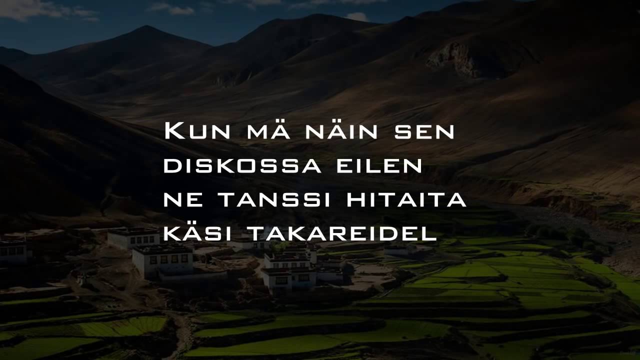 Cheek   Jossu feat  Jukka Poika   LYRICS