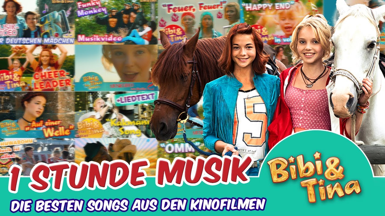 Bibi & Tina - 1 Stunde Flashback in deine Kindheit - die beliebtesten Songs aus den 4 Kinofilmen