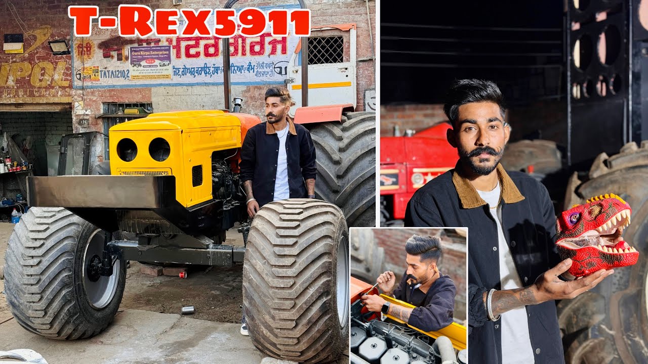 T-Rex5911 Paint Done 🔥🦖| Show Kas Ti T-Rex De 🔥| Music System New Design 🔥| Lucky Goldsmith￼