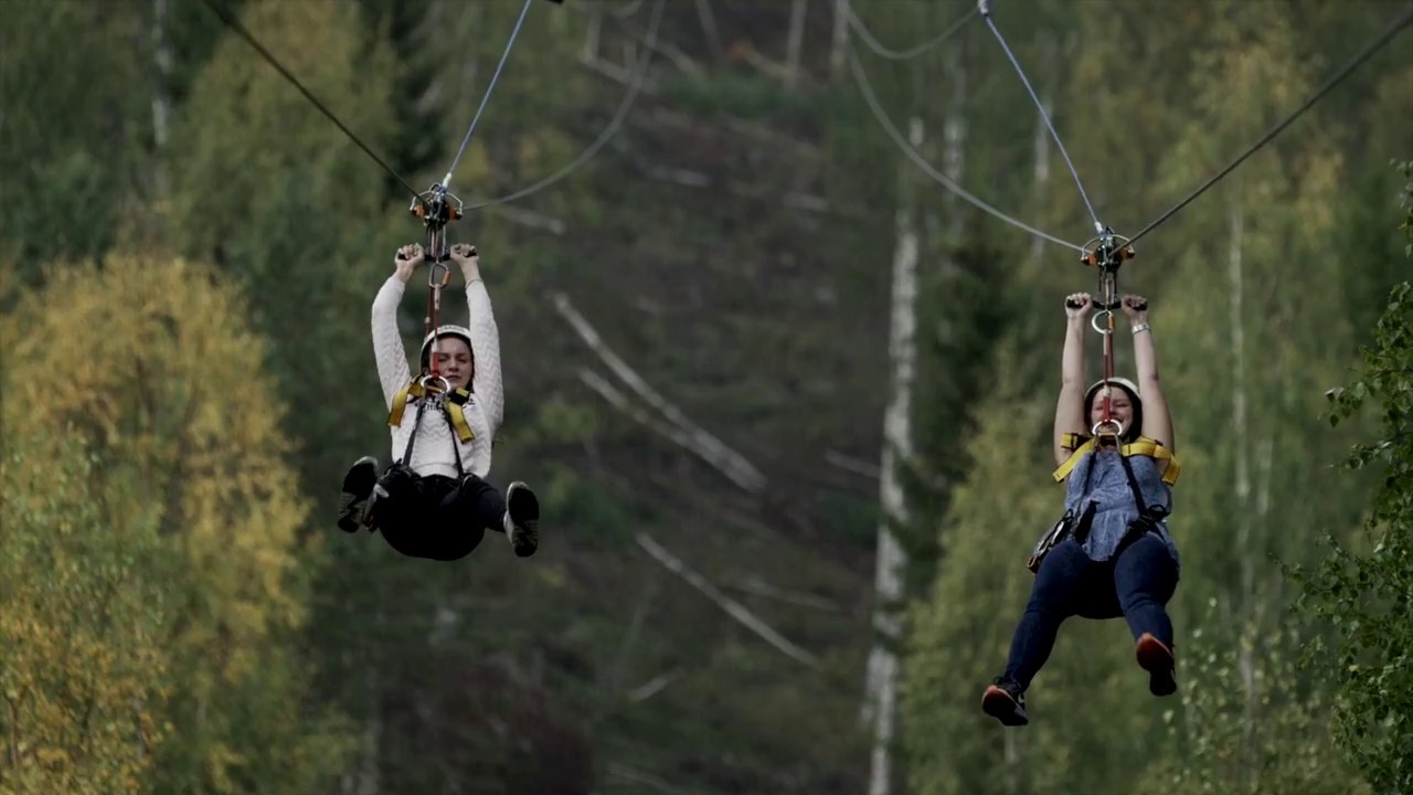 Dennis Malmberg Orbaden ZipLine Organic Smash - a part of Scandinavian Xperience