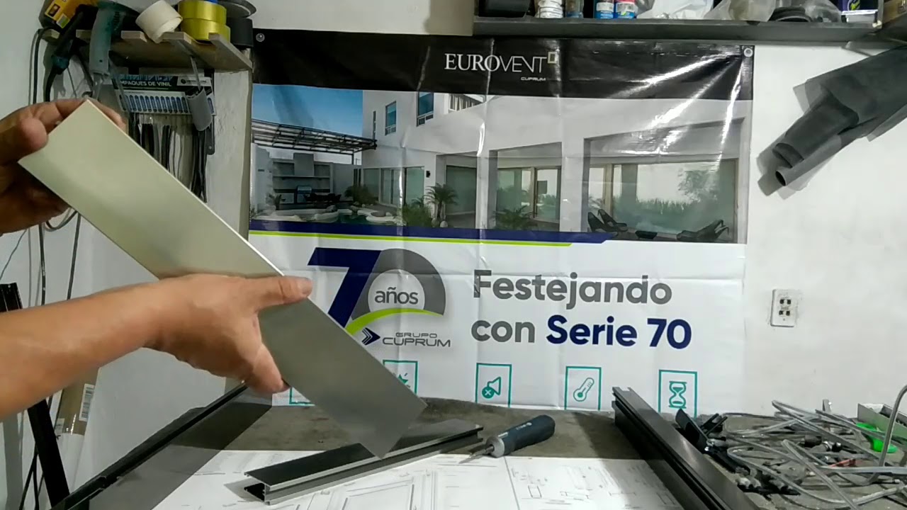 Hojas y conclusion de Ventana  Eurovent S70