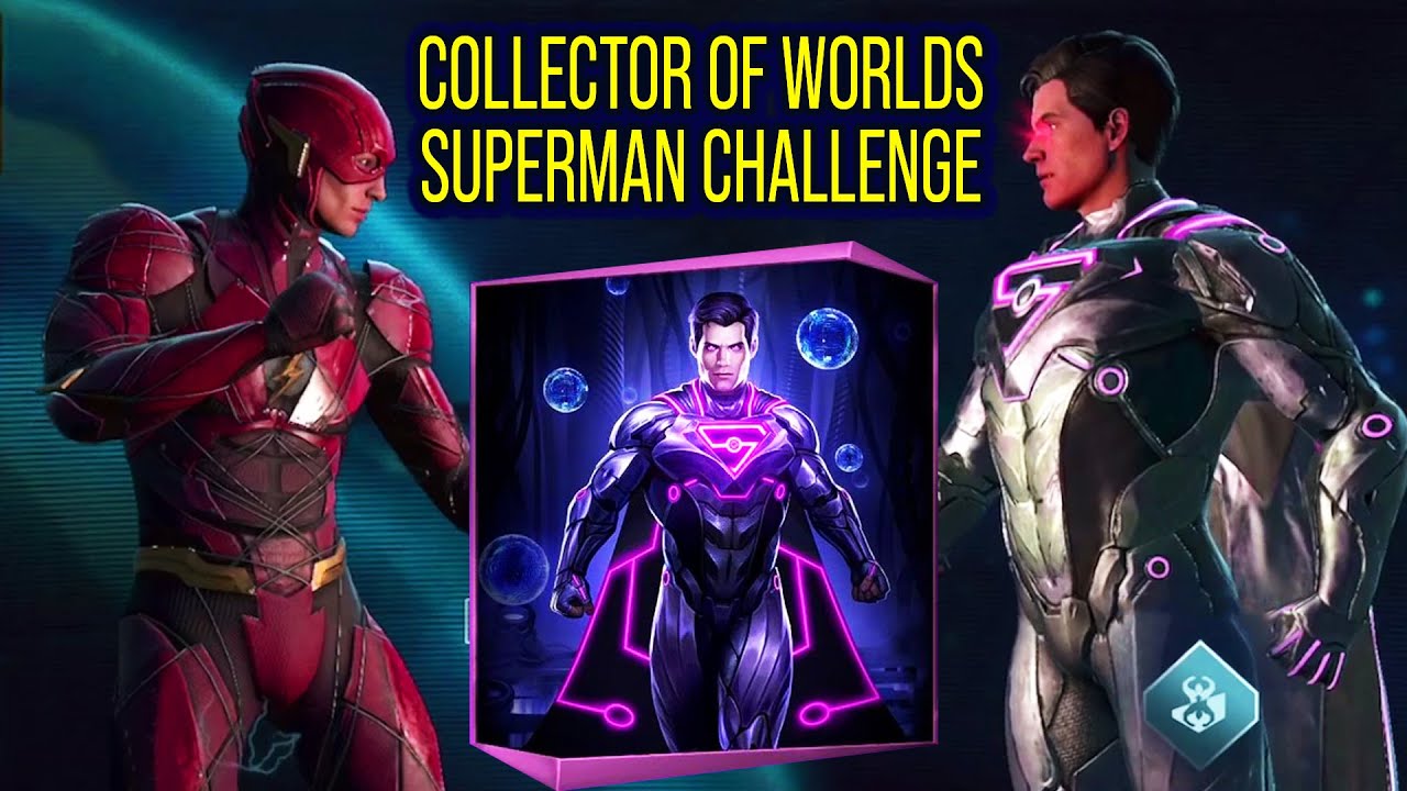 Injustice 2 Mobile. I Want Collector of Worlds Superman. Best Versus Challenge in the Game!