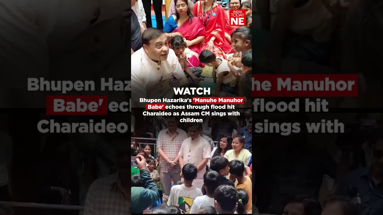 Bhupen Hazarika's 'Manuhe Manuhor Babe' echoes through flood-hit Charaideo