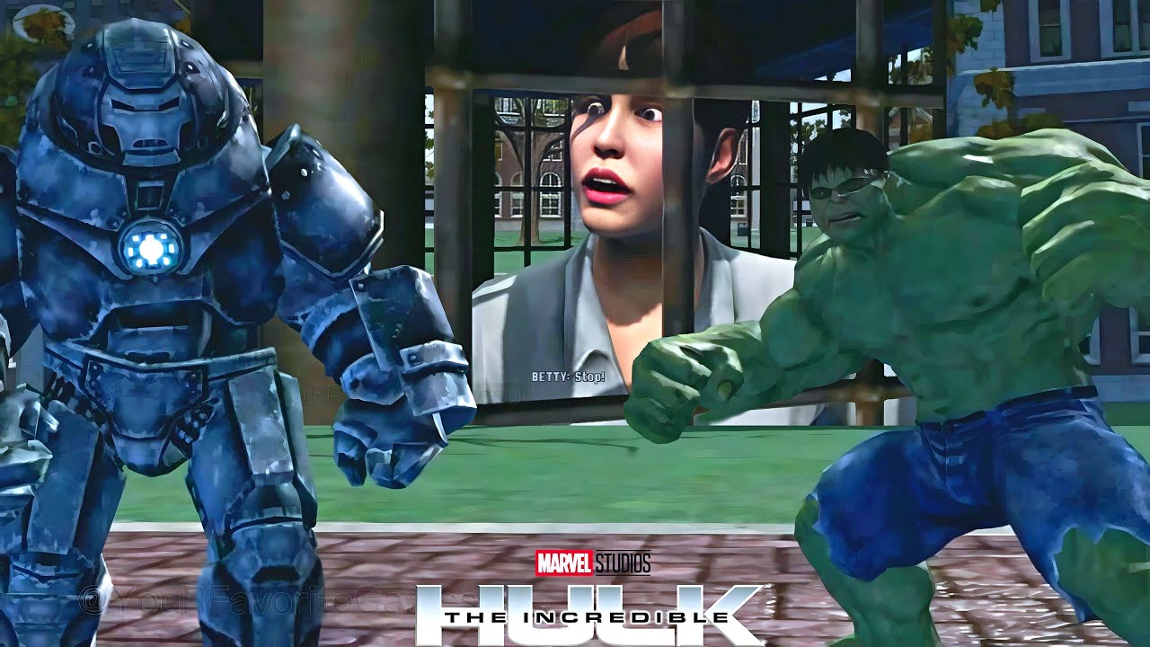 The Incredible Hulk - Boss Fight - Hulk Vs. S .I Hulkbuster