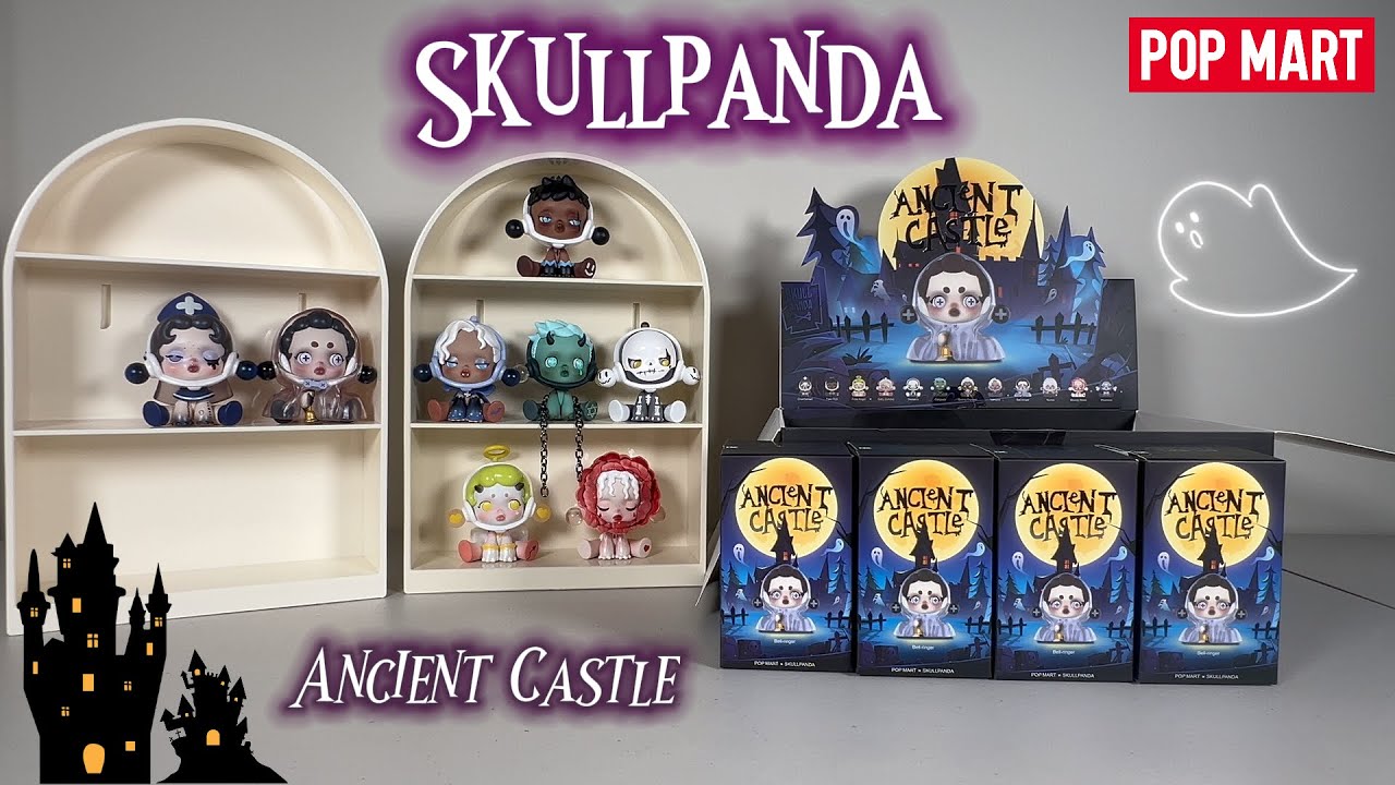 【POPMART】SKULLPANDA Ancient Castle 🏰😈👻 - BLIND BOX FULL SET UNBOXING!!!