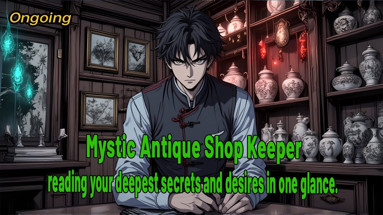 Mystic Antique Shop Keeper, reading your deepest secrets and desires in one glance.#scarystories