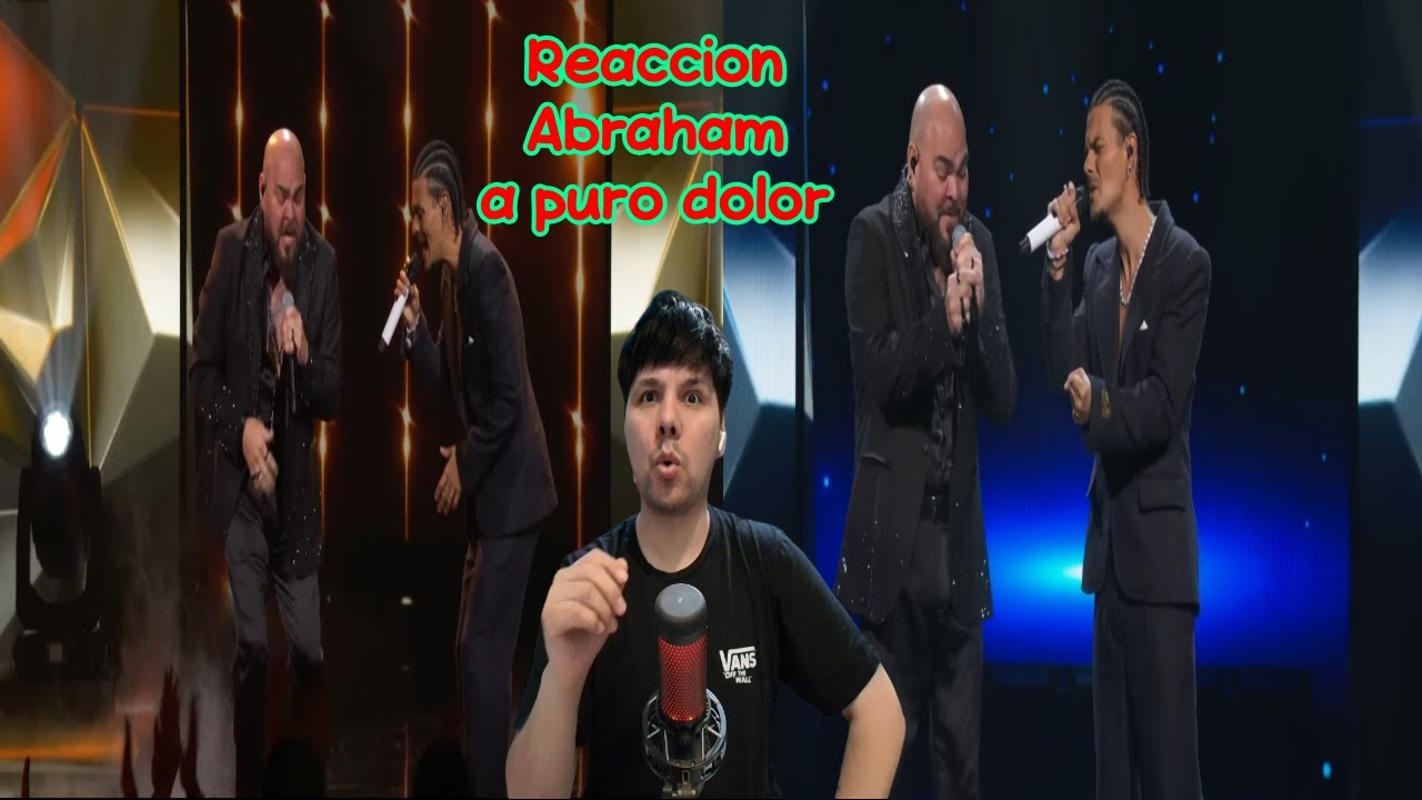 Reaccion Abraham Mateo, Arthur Hanlon, Angel López A Puro Dolor  Premios Billboard  2025