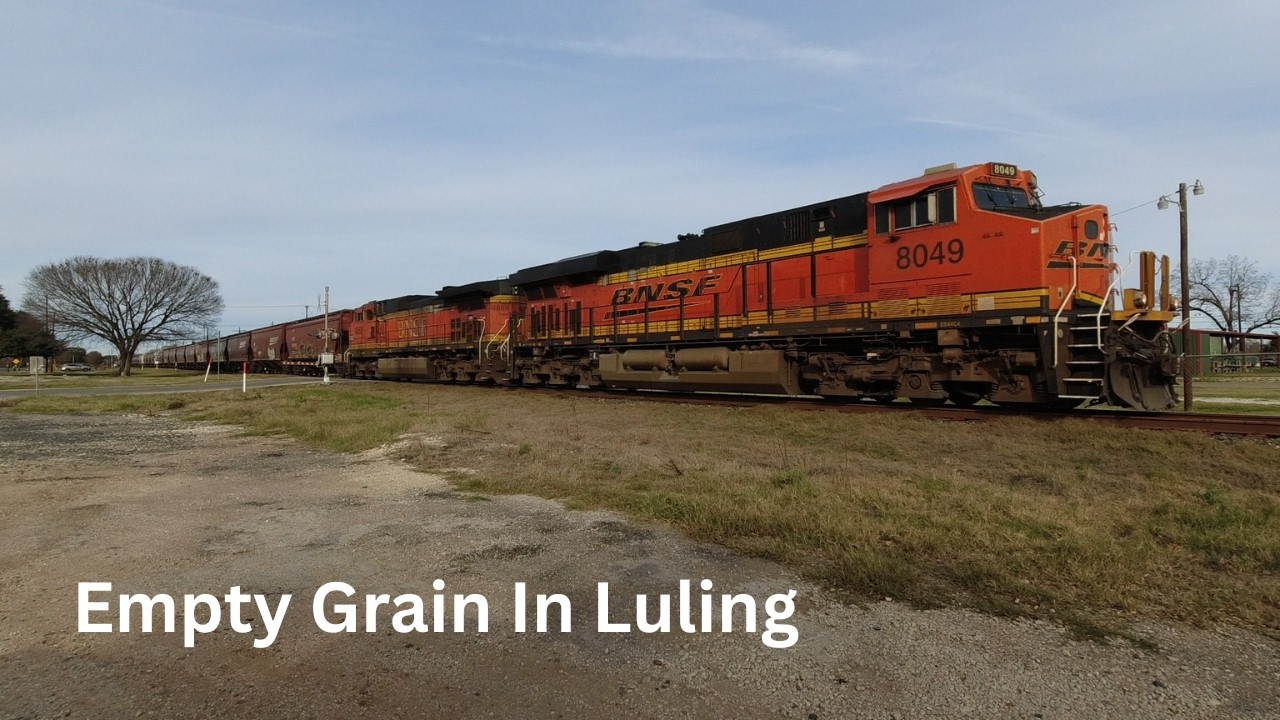 Eastbound Empty Grain Train