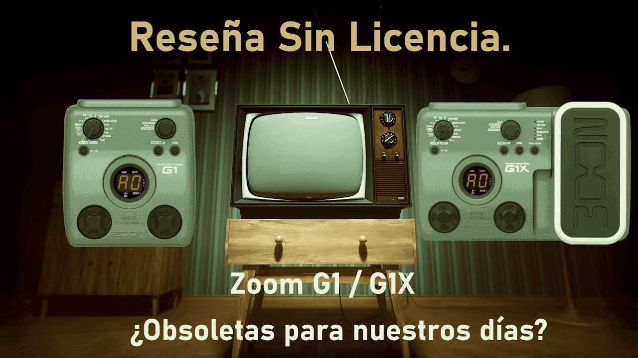 Reseña sin licencia: Zoom G1 / G1X.