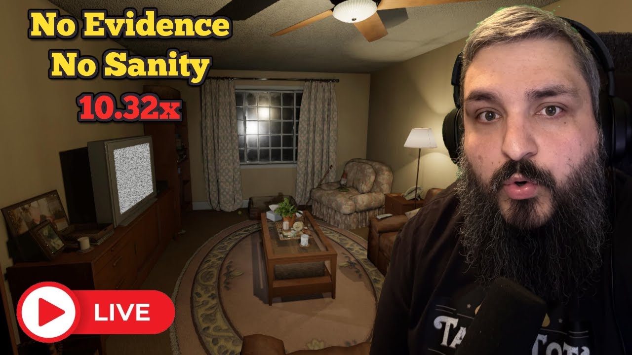 NEW Tanglewood No Evidence/No Sanity! 10.32x Difficulty Games! | Phasmophobia