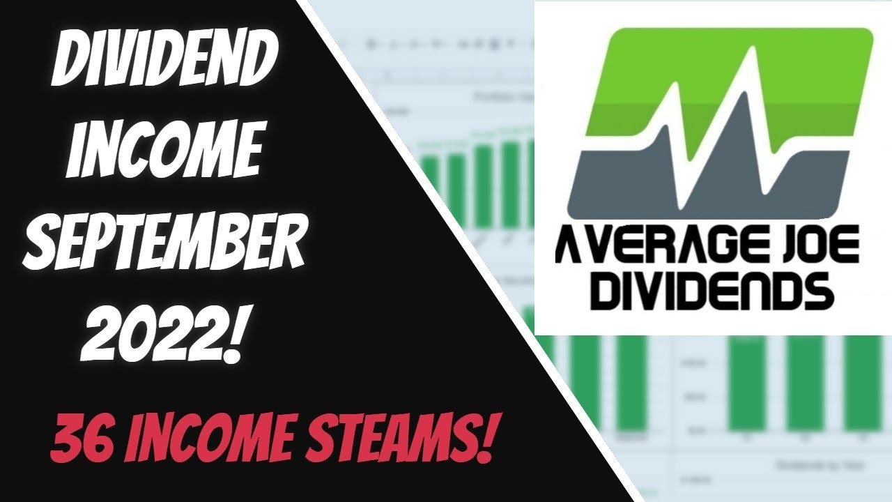 Passive Dividend Income with $86,200 Portfolio! 36 Paychecks in September 2022!